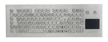 Kiosk için Entegre dokunmatik yüzeye sahip Endüstriyel Su Geçirmez klavye