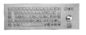 Lazer Trackball ile USB Üst Panel Montaj 69 Tuşlar Endüstriyel nokta braille Klavye